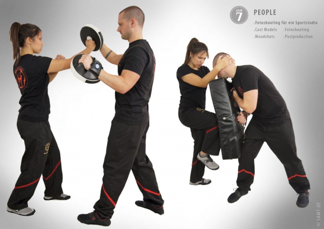 Fotoshooting People. Wing Tsun Kung Fu Kampfkunstschule.